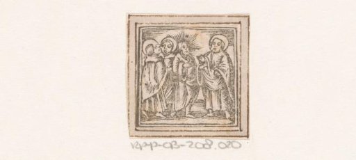 Christ instructing his disciples