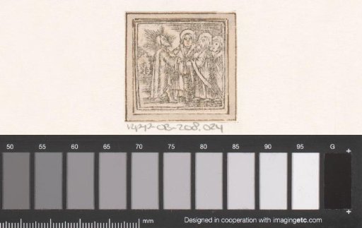 Christ instructing his disciples