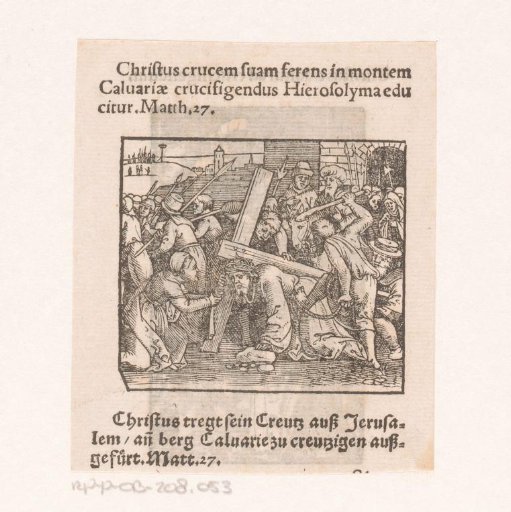 Christ Meeting Veronica on the Way to Calvary