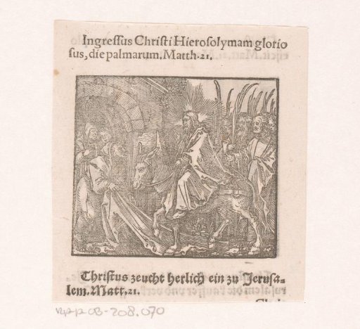 Entry of Christ into Jerusalem