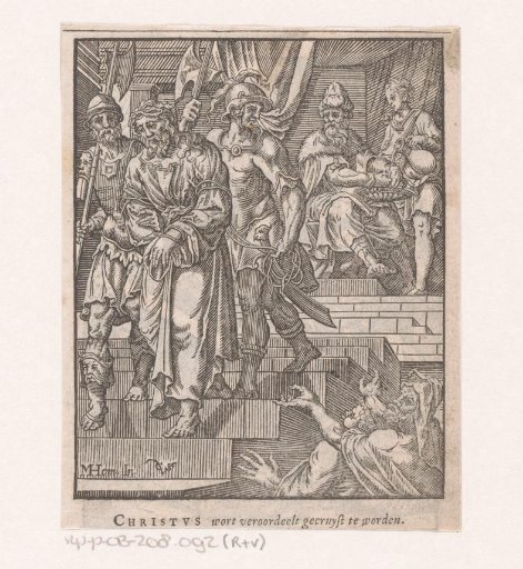 Pilate washes his hands in innocence