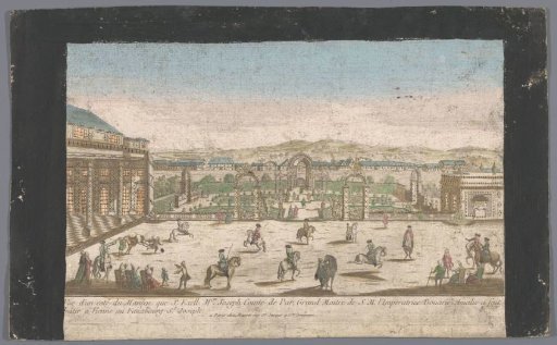 View of a Riding School in a Suburb of Vienna