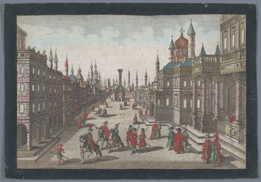 View of the goods warehouse in Wroclaw