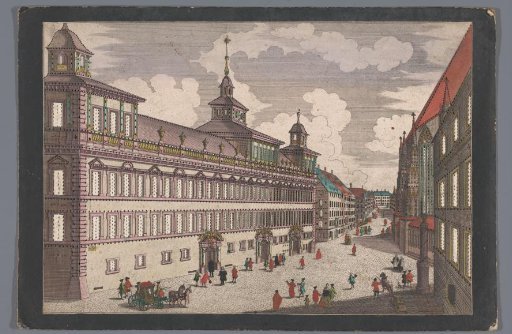 View of the Town Hall in Nuremberg