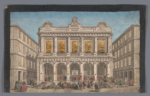 View of the Exchange in Lyon