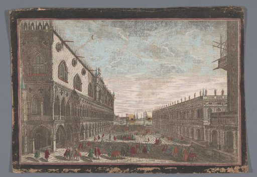 View of St. Mark's Square in Venice