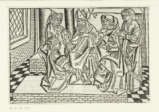 Judas with the high priests