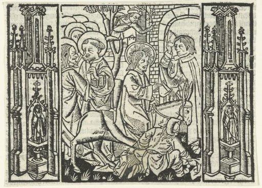 The entry into Jerusalem