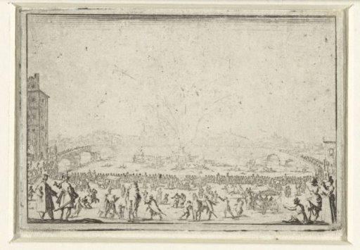 Fireworks on the Arno, Florence