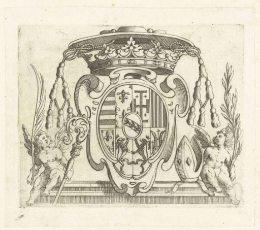 Coat of arms of Nicolas François, Cardinal of Lorraine
