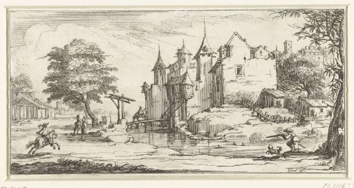 Landscape with a castle