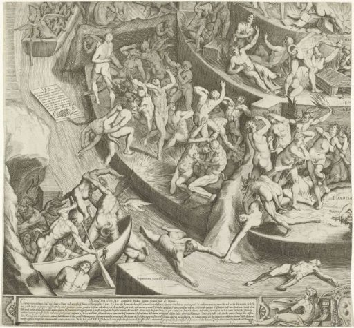 Hell and Purgatory (lower left part)