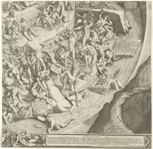 Hell and Purgatory (lower right part)
