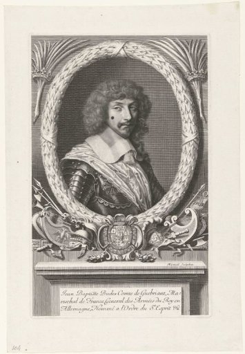 Portrait of Jean Baptiste Budes, Count of Guebriant