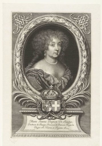 Portrait of Marie Jeanne Baptiste de Savoye