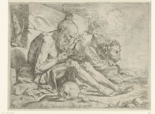 Saint Jerome Reading