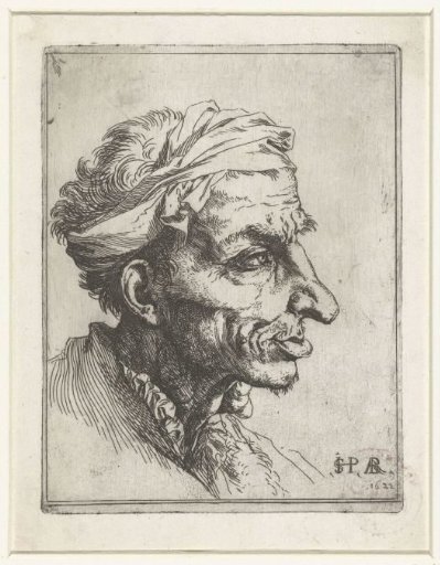 Small Grotesque Head