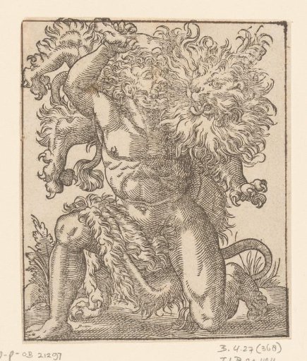 Hercules in Combat with the Nemean Lion