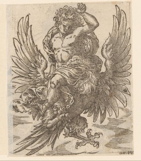 Ganymedes Abducted by Jupiter