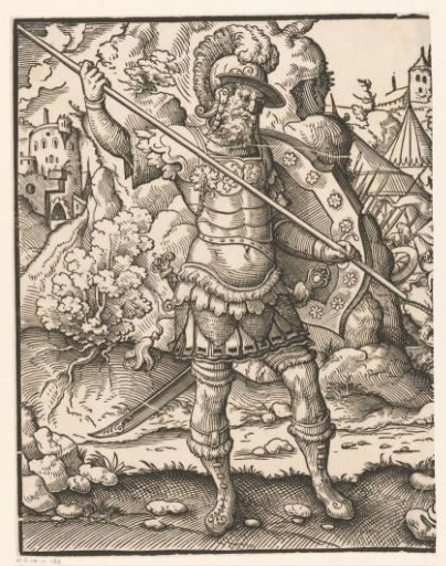 David and Goliath (Left Half)