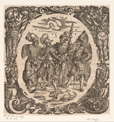 Four Standing Soldiers