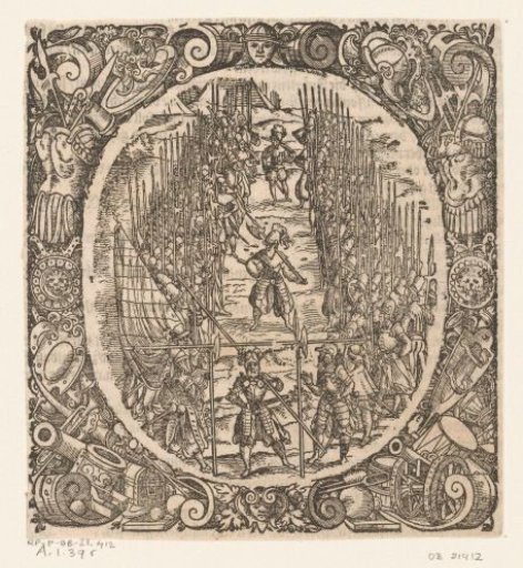 Inspection of Landsknechts