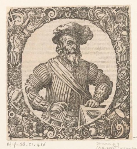 Portrait of Leonhardt Fronsperger