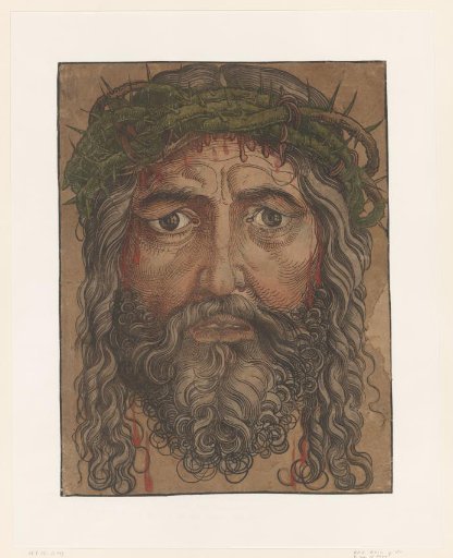 Head of Christ with the Crown of Thorns
