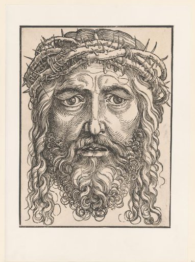 Head of Christ with the Crown of Thorns