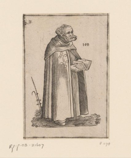 Monk of the Order of the Cross-Brothers