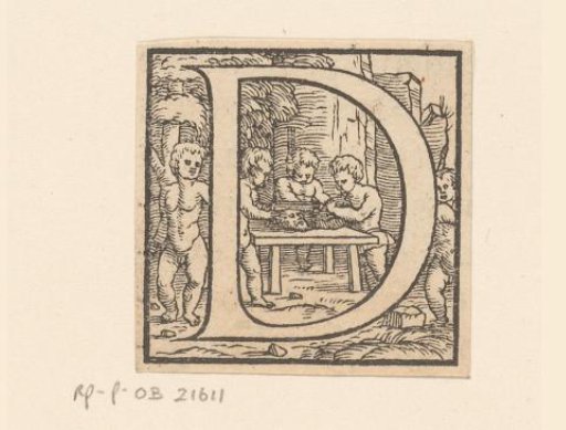 Letter D: Children Sawing a Man's Head in Half