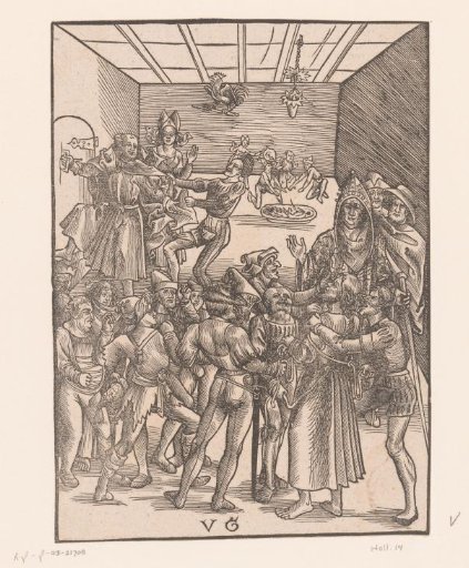 Christ Before Annas and the Denial by Peter
