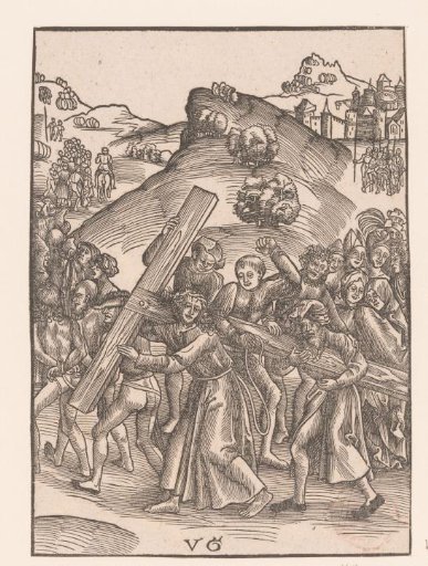 Christ Helped by Simon of Cyrene to Carry the Cross