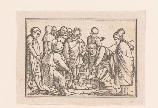 Joseph is Drawn from the Pit by His Brothers