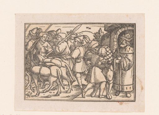 Joseph Sells Grain to His Brothers