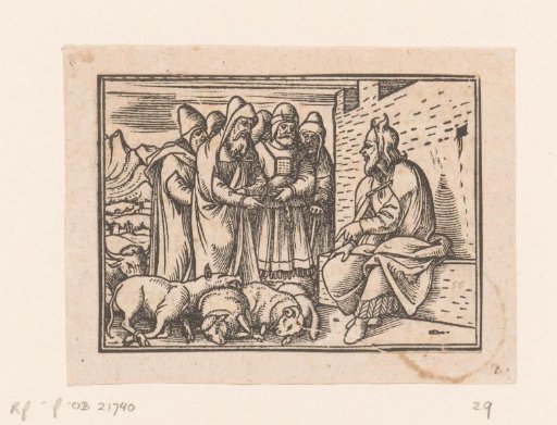 Moses Instructs the Priests
