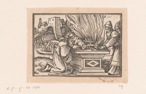 Pagan Sacrifice of King Ahaz