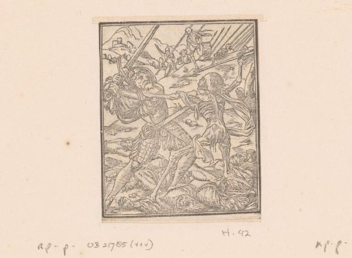 Soldier with Death