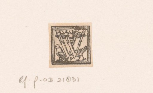 Letter W: Three birds