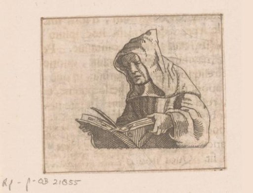 Reading monk