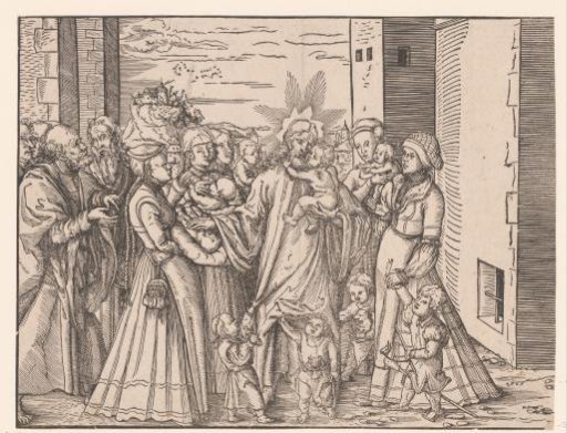Christ blessing the children