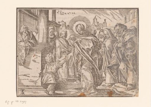 Christ Tells His Disciples: Be Like Children