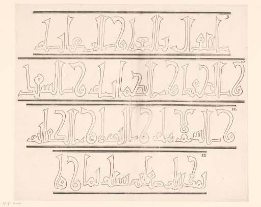 Inscriptions in Arabic script