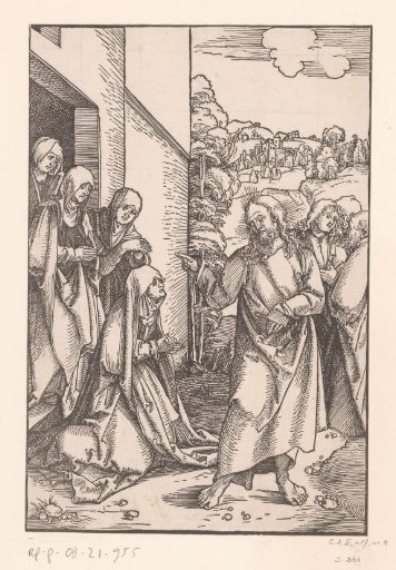 Christ Bids Farewell to His Mother