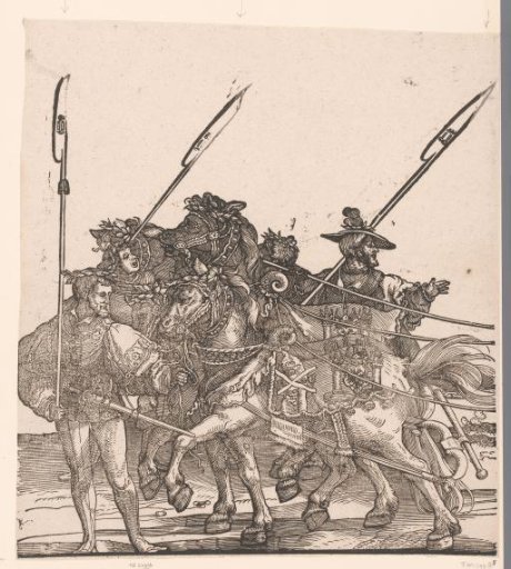 Foremost Horses of the Procession