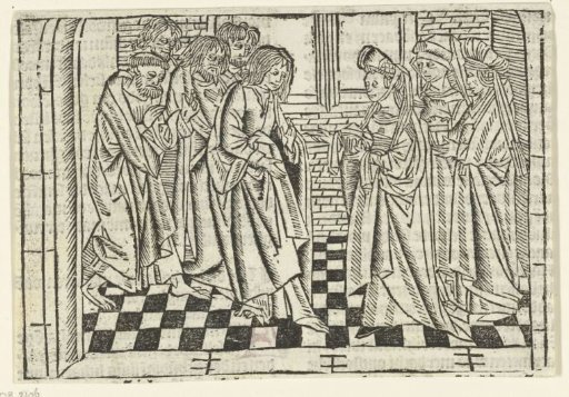 The Three Marys with the Disciples
