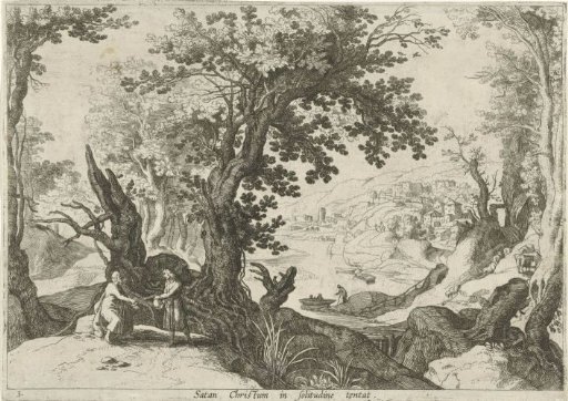 Landscape with the Temptation of Christ