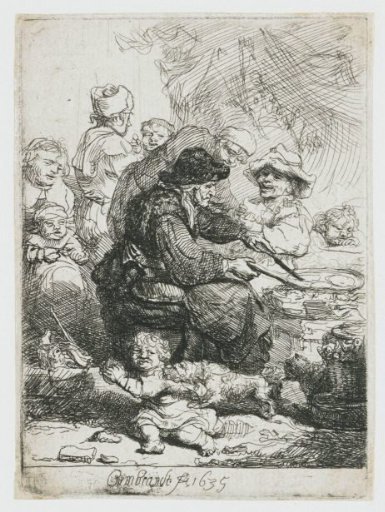 The pancake woman
