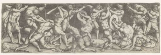 Fight between Roman Soldiers