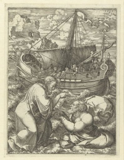 Rescue of Peter by Christ